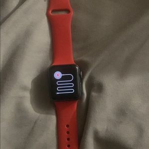 Apple Watch series 3 perfect condition comes with 3 different color bands